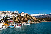 The village of Aya Galni on the south coast of Crete.